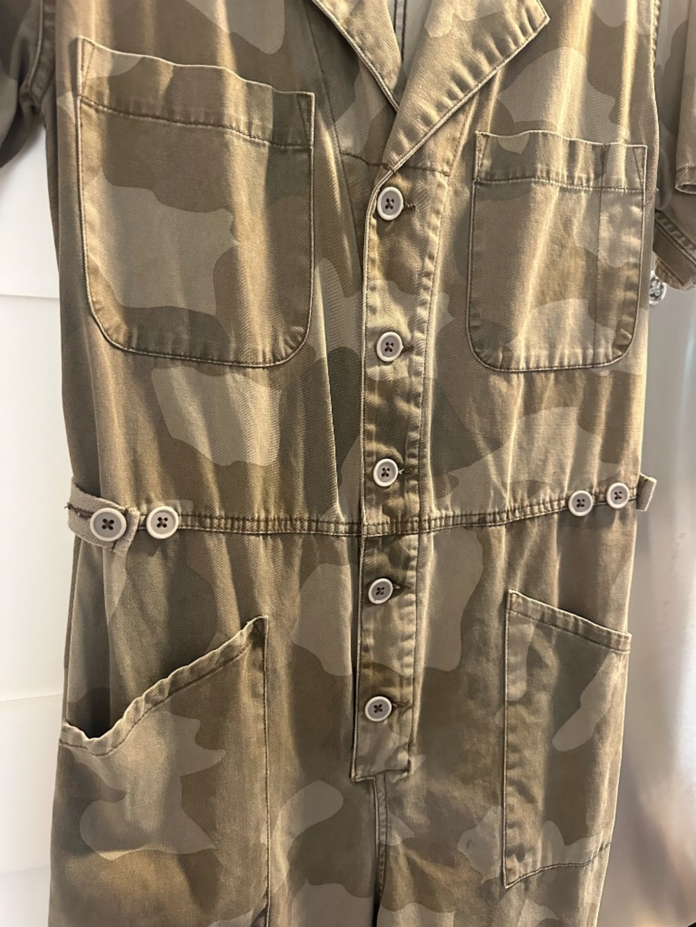 PISTOLA Grover Field Jumpsuit Camo Size S Utility Coverall Cotton - Picture 5 of 7